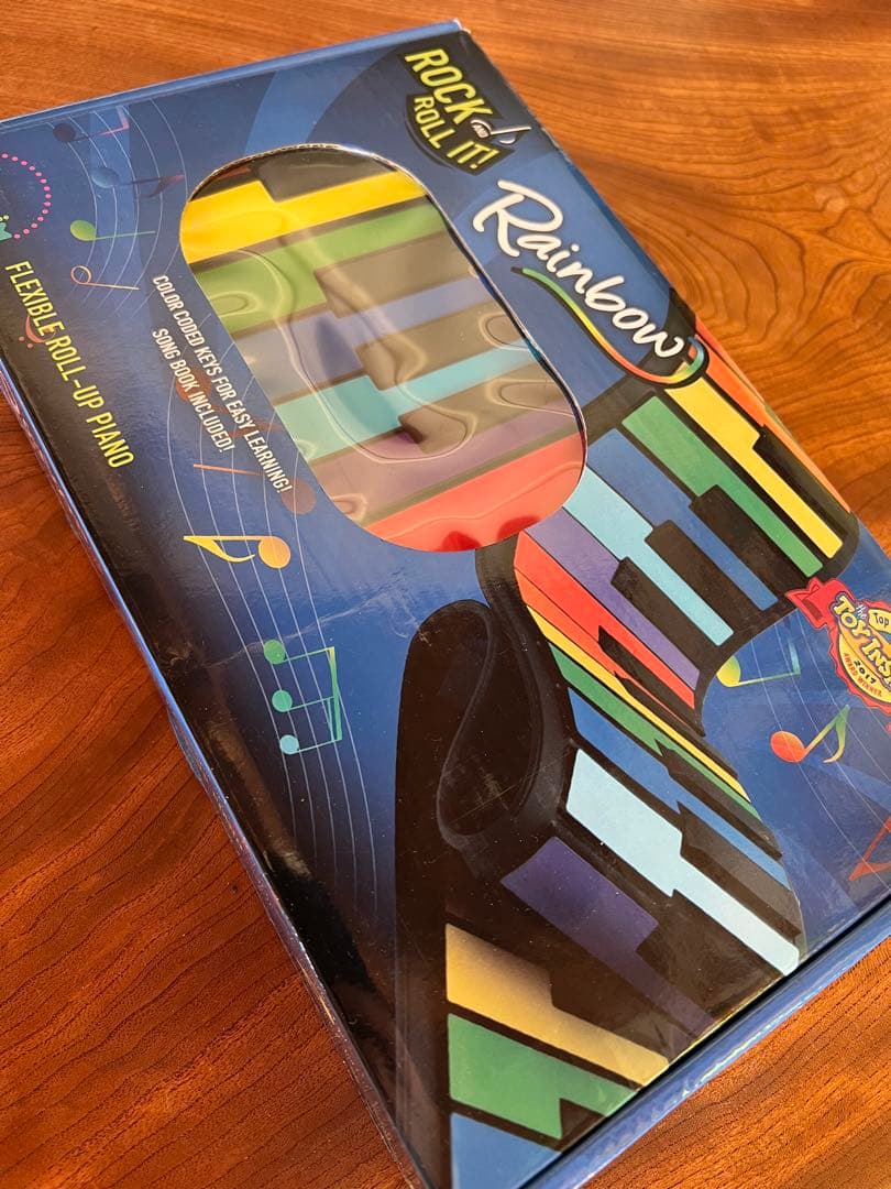 鍵盤楽器 Rock and Roll It Rainbow Roll-Up Piano