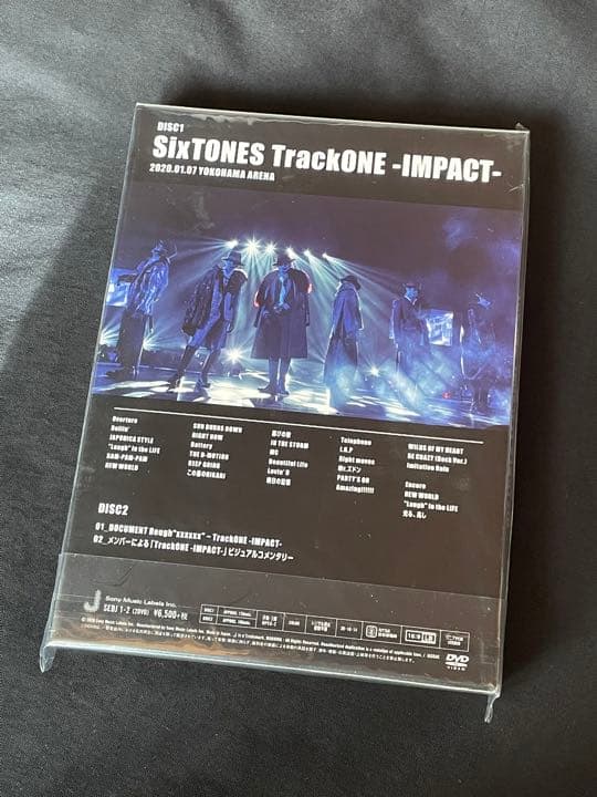 SixTONES/TrackONE-IMPACT-〈初回盤DVD・2枚組〉
