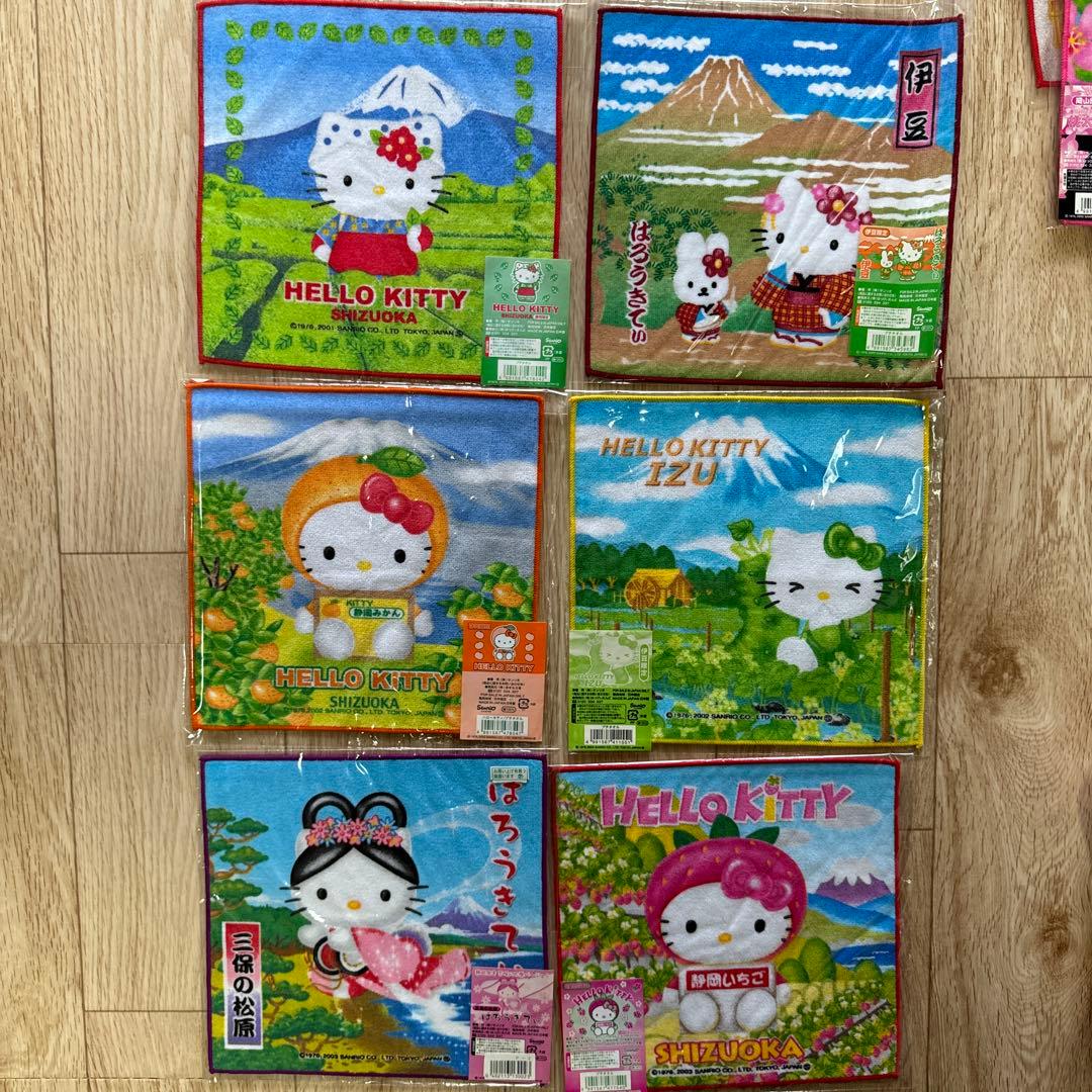 値下！早い者勝ち！ご当地キティ　プチタオル63枚セット