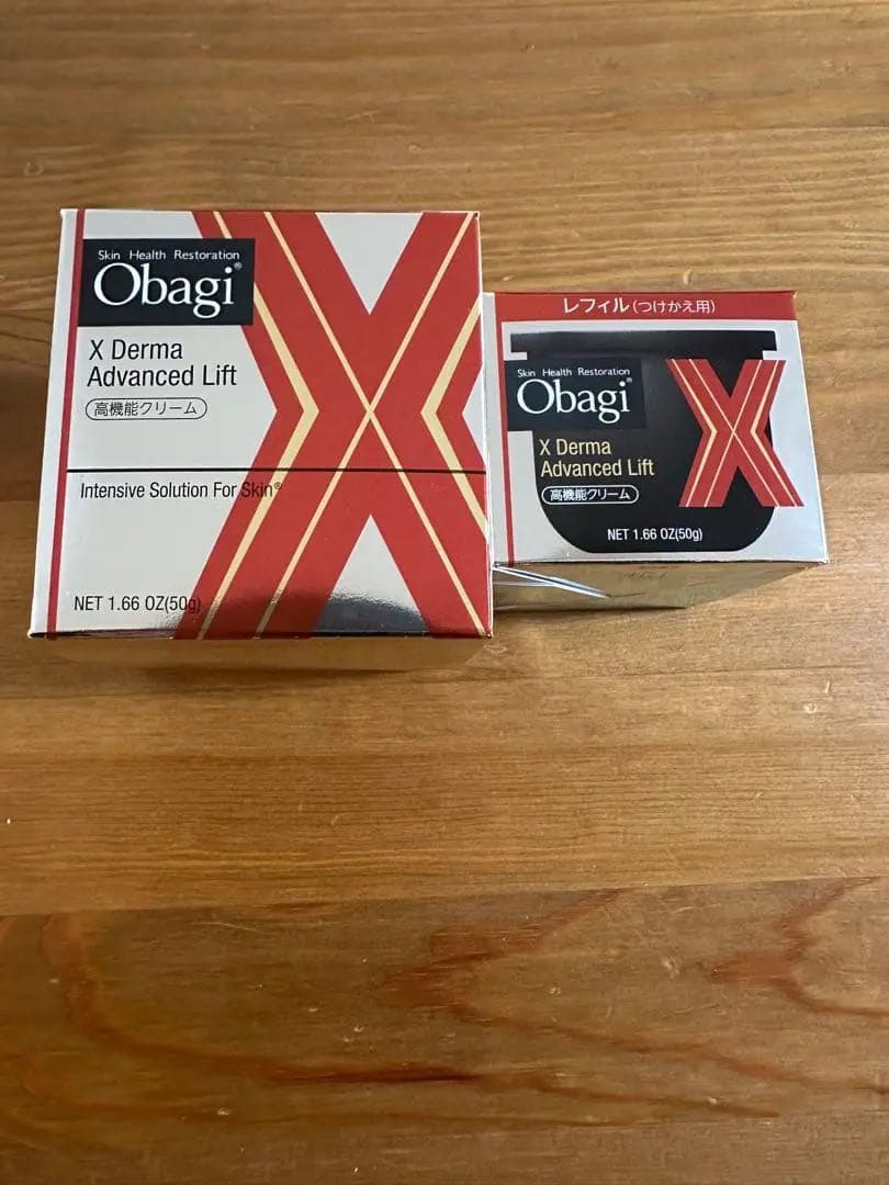 ＊新品未使用＊オバジX アドバンスドリフトクリーム本体＋付け替えセット