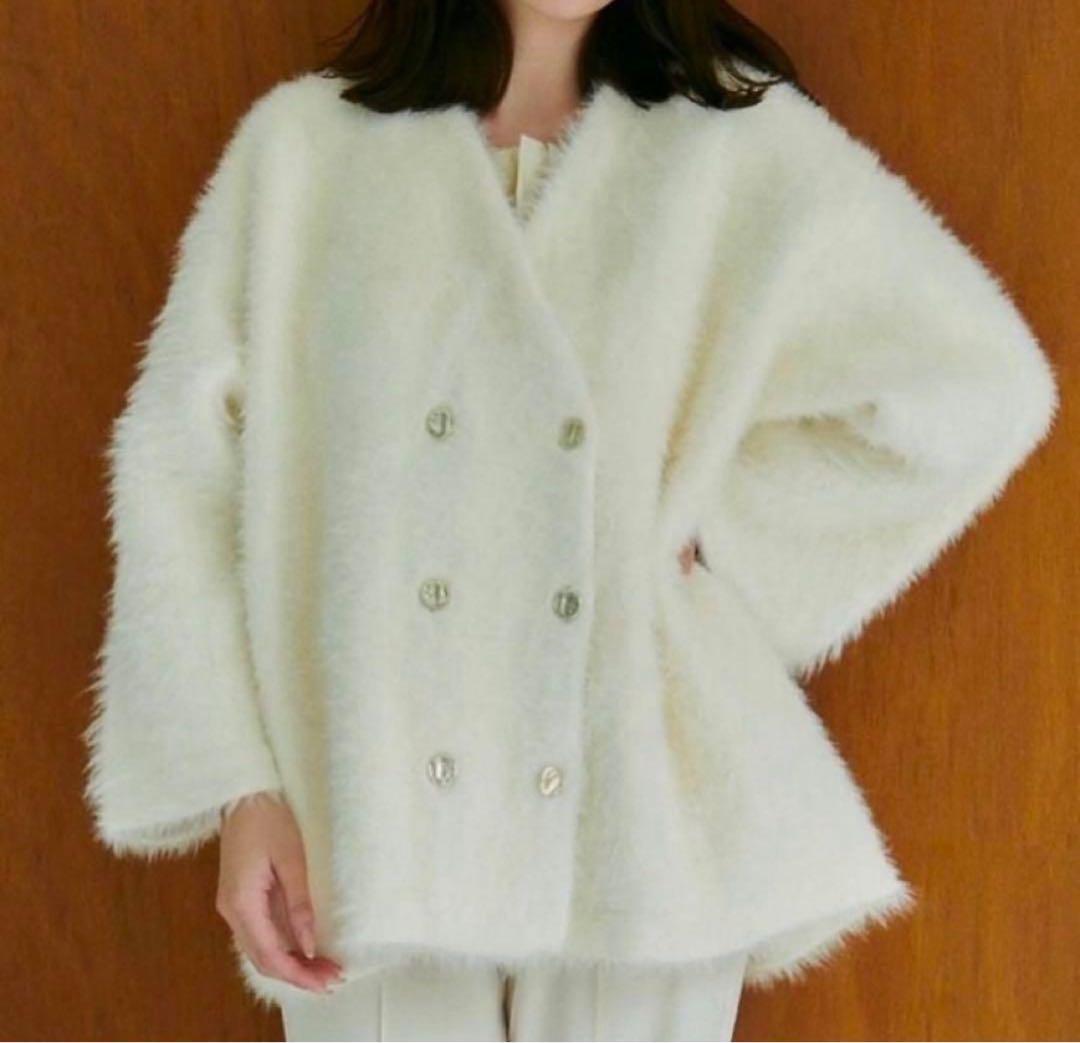 トップス le.ema mohair touch cardigan