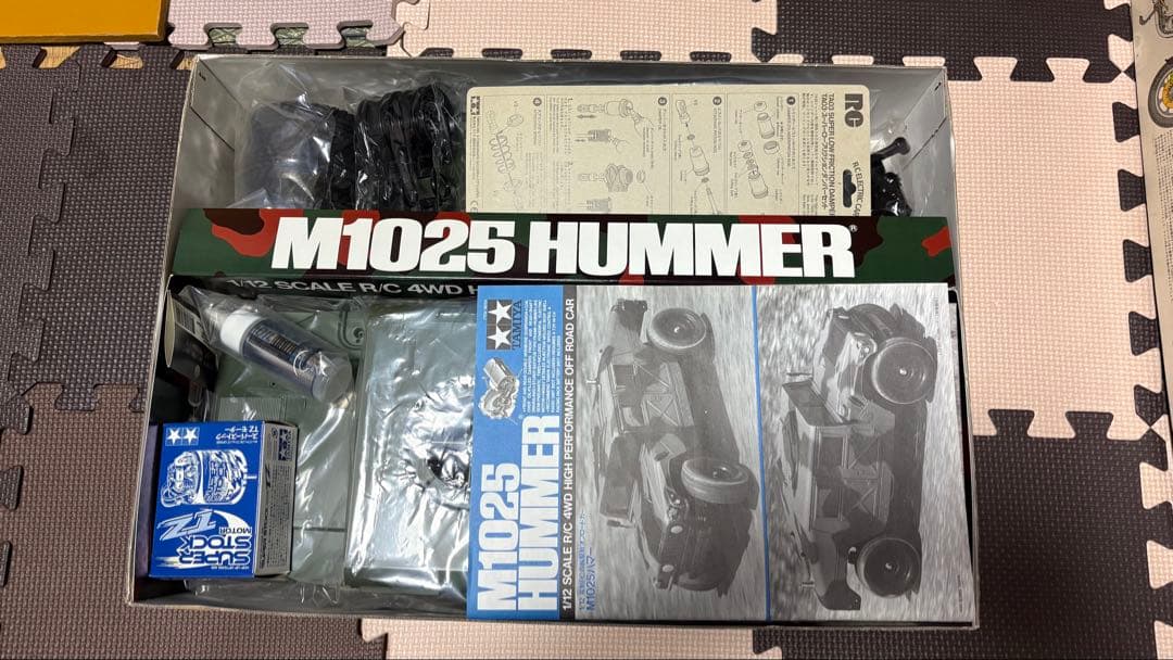 【当時物・超希少】TAMIYA M1025 Hummer RCモデル