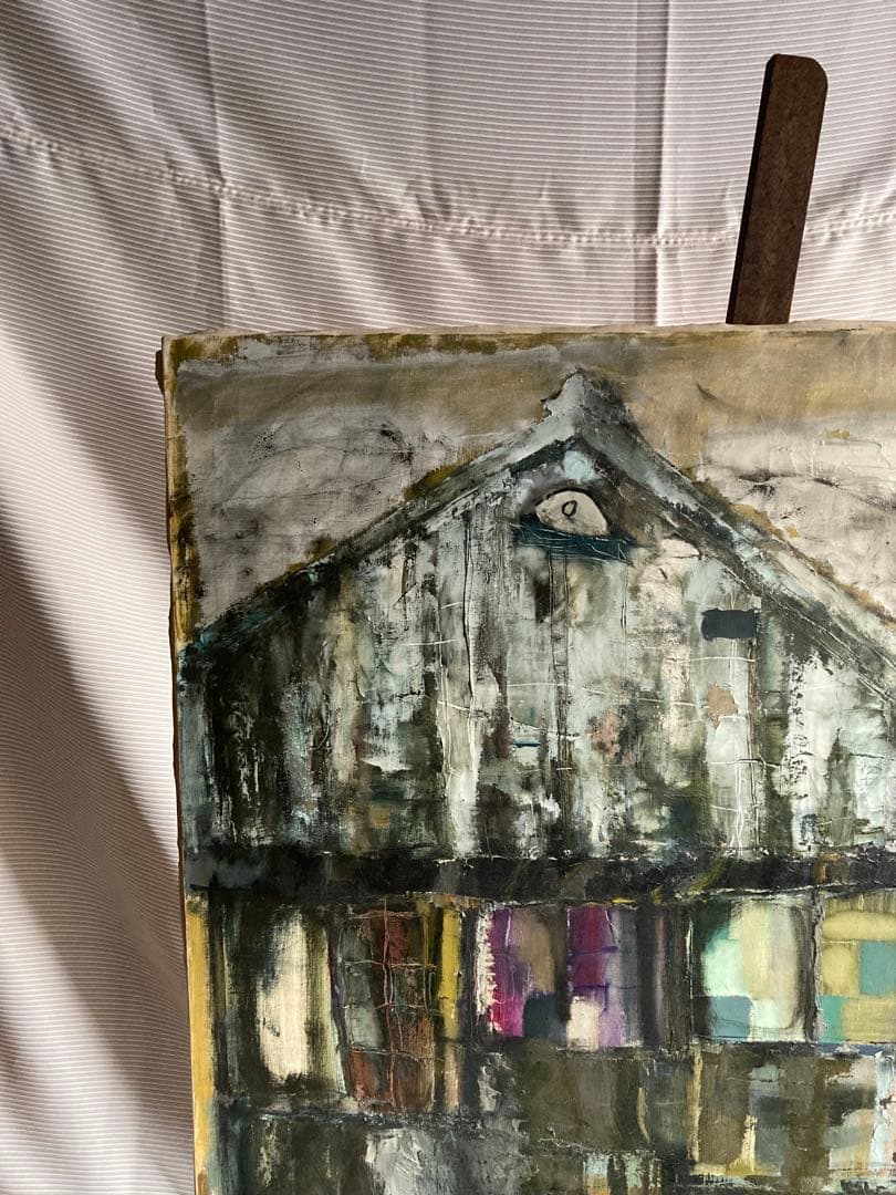 油彩画　油絵　美術