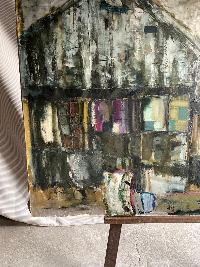 油彩画　油絵　美術