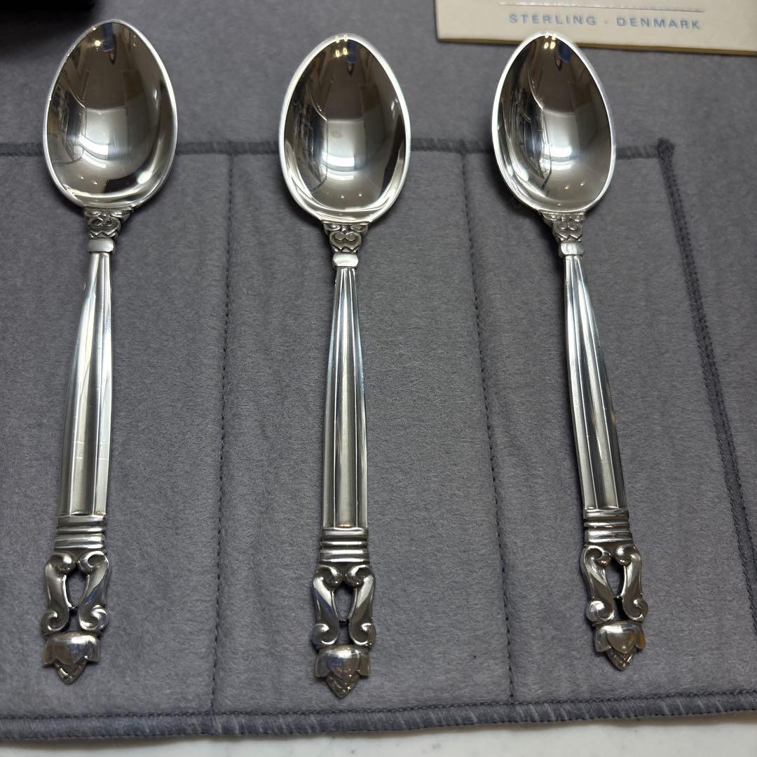 ジョージ ジェンセン　ティースプーン　６本セット