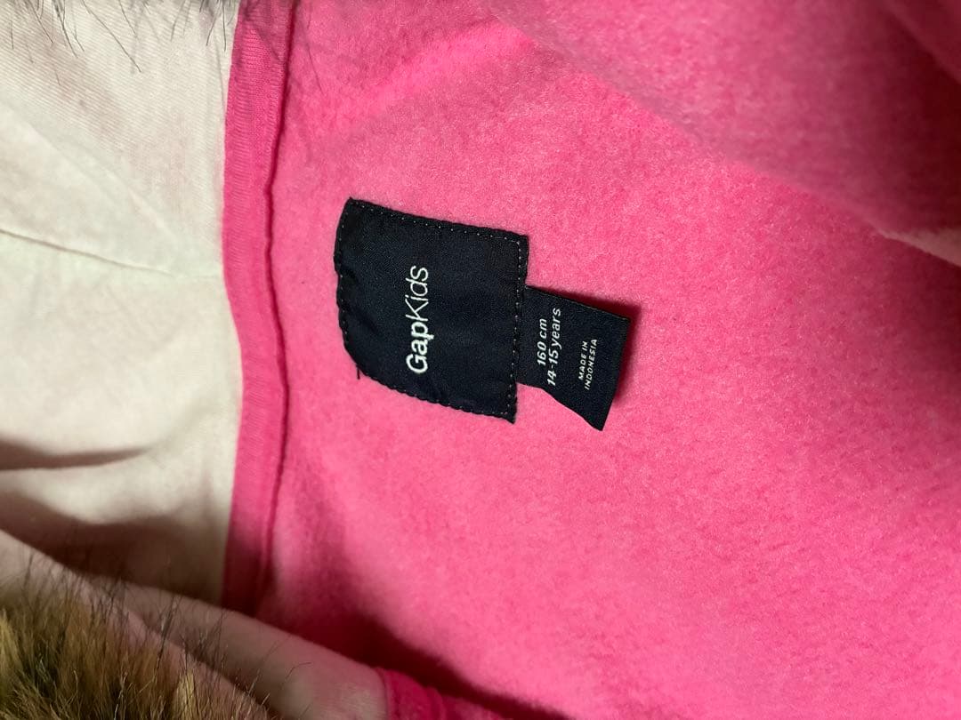 平成ギャルy2k 00’s old gap ファージップパーカー