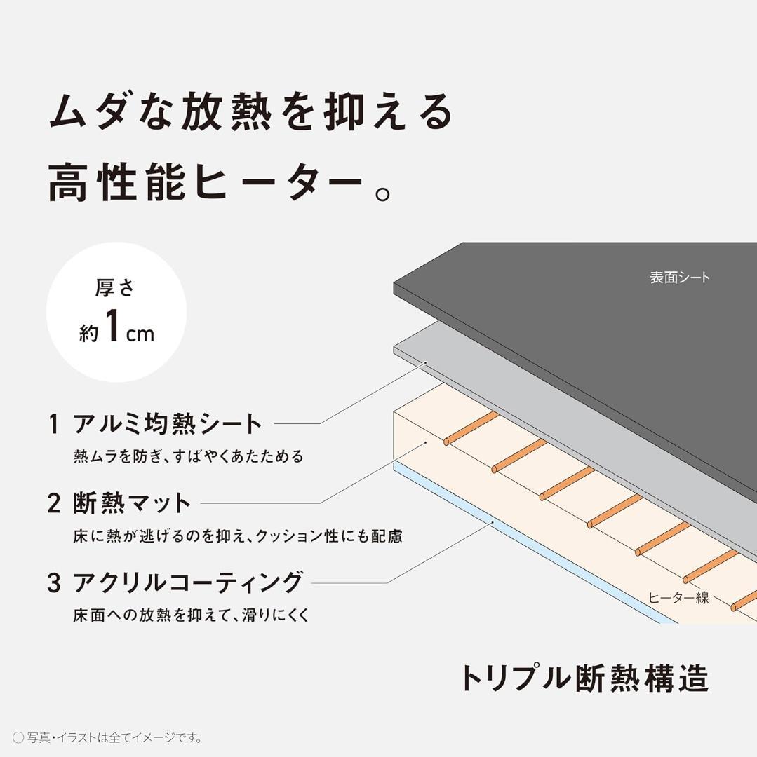 新品 Panasonic DC-3HAC3-C 3畳用 着せ替えカーペット