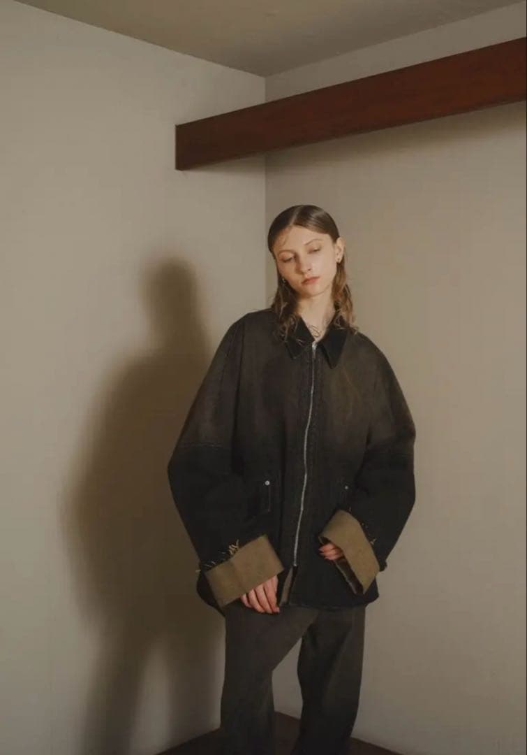 【土日値下げ】knuth marf オーバーデニムジャケット