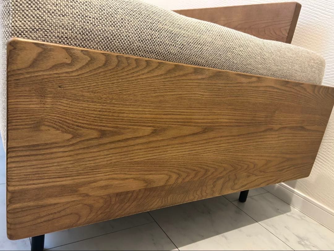 unicoウニコ TREL(トレル)カバーリングソファ 2.5人掛け+オットマン