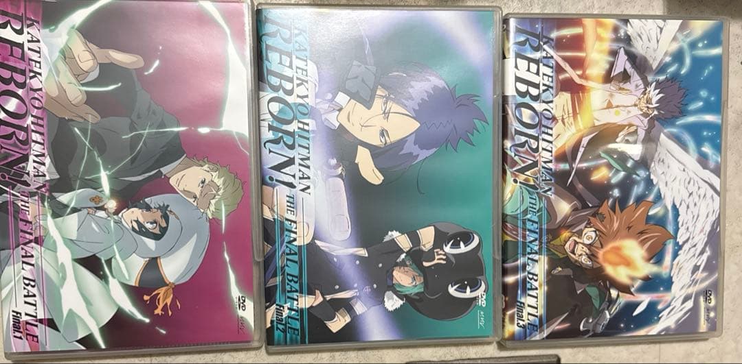 家庭教師ヒットマンREBORN!　未来最終決戦編　DVD未再生