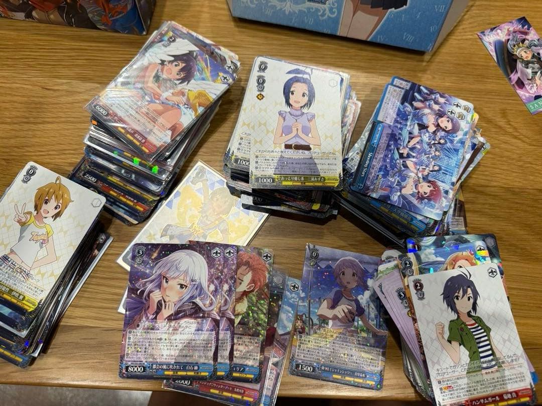 ヴァイスシュヴァルツ ミリオンライブ　デッキ　パーツ付