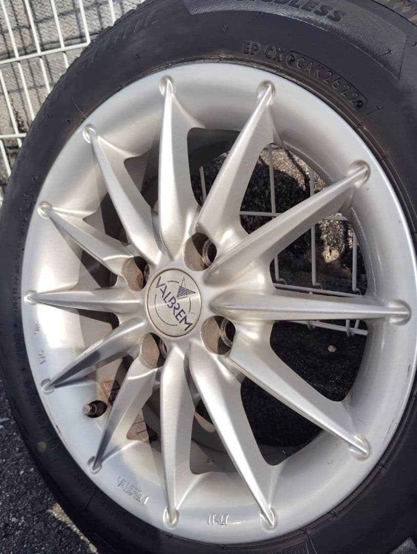 ①VALBREM 14インチ スタッドレス４本セット(２本価格)①②セット品