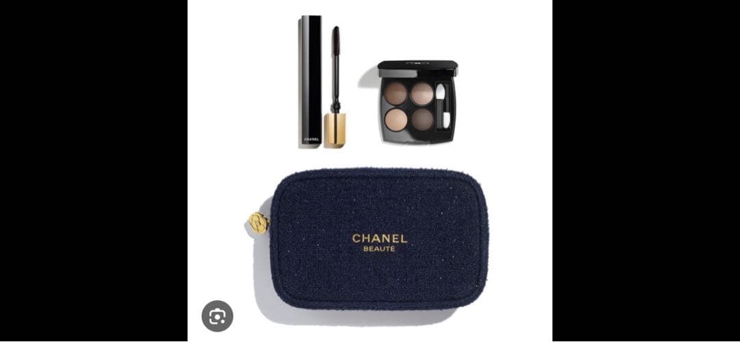 新品未使用 シャネル 2025クリスマスコフレ　アイシャドウ&マスカラ セット
