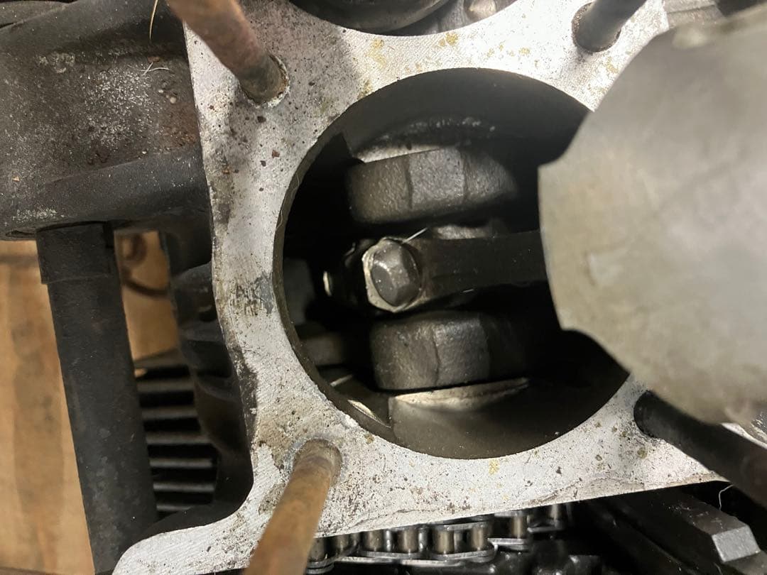 xj400 エンジン　腰下