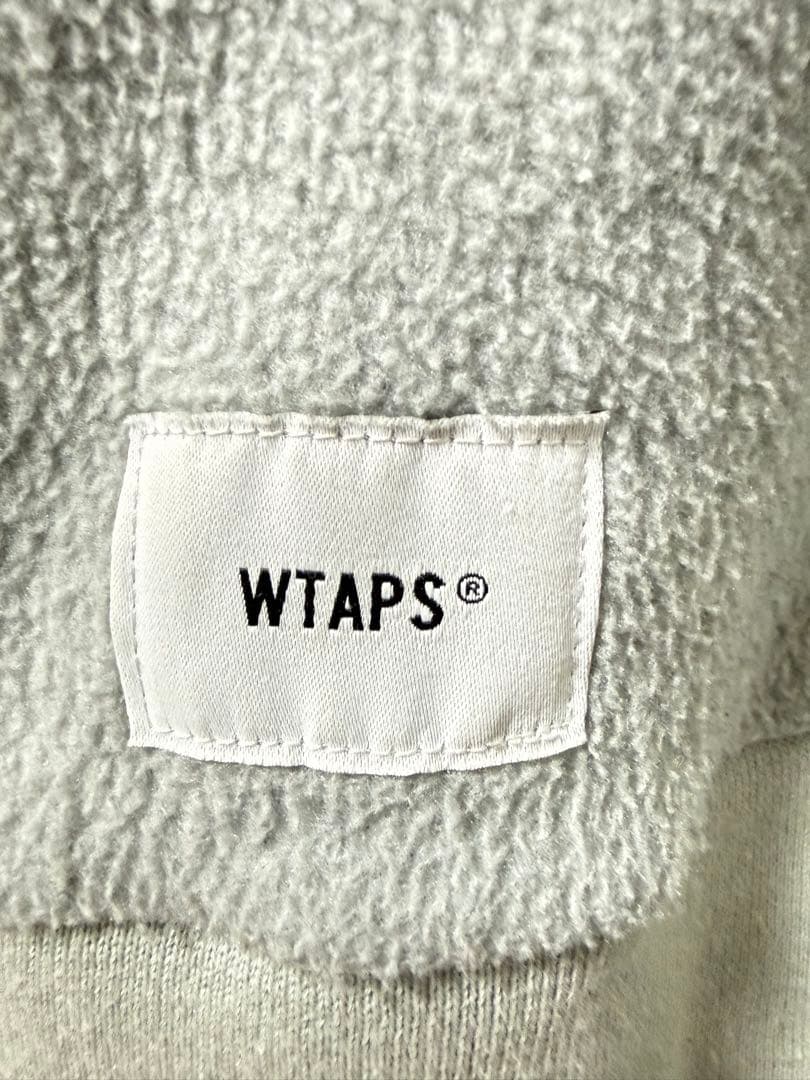 WTAPS フリース スウェット トレーナー ボア トップス グレー X04