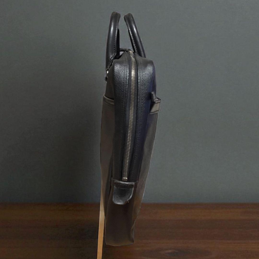 レア PORTER x UNITED ARROWS 黒 レザー ビジネスバッグ