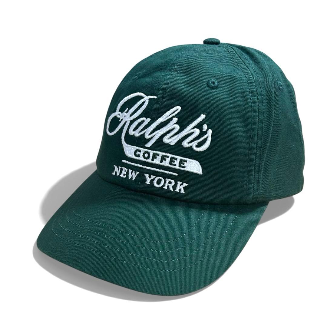 タグ付き新品❗️ラルフズコーヒー Ralph’s Coffee BB キャップ 緑