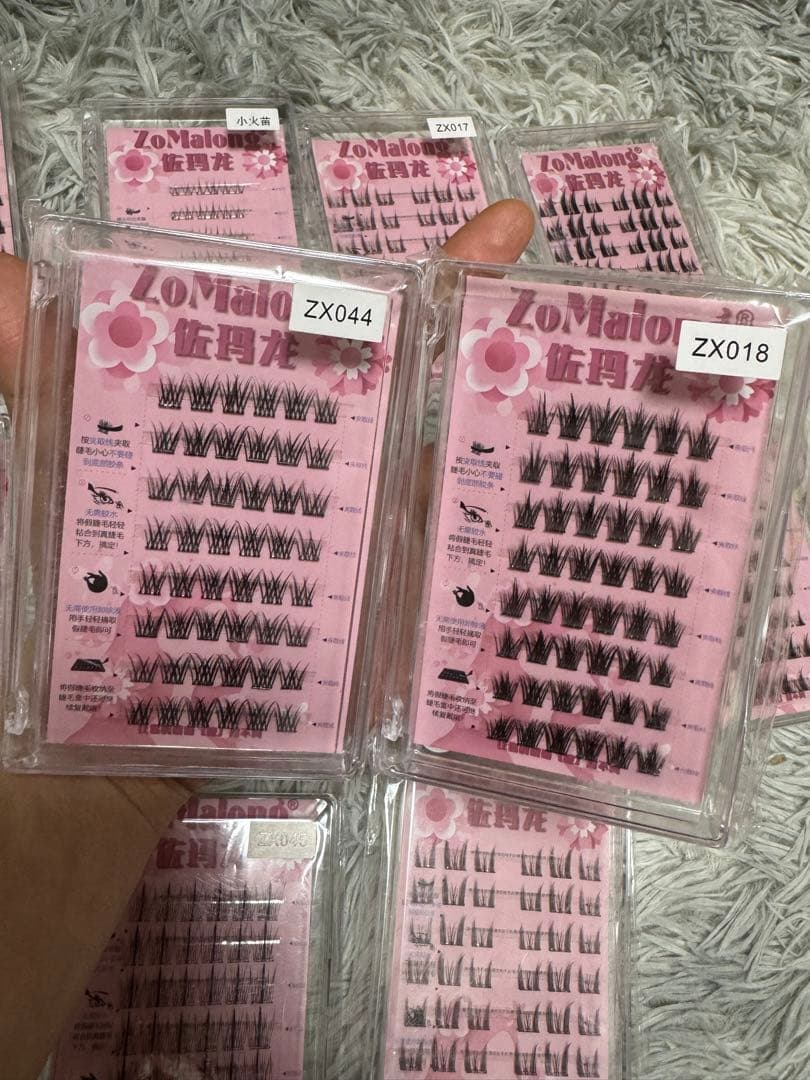 つけまつげ-セルフで完璧な位置調整ナチュラルアイラッシュ 超軽量 手作りの繊細さ