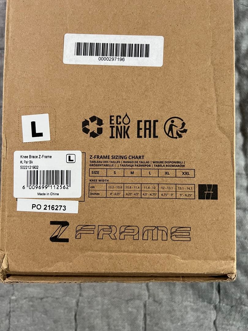 Leatt Z-Frame ニーブレース Lサイズ ブラック