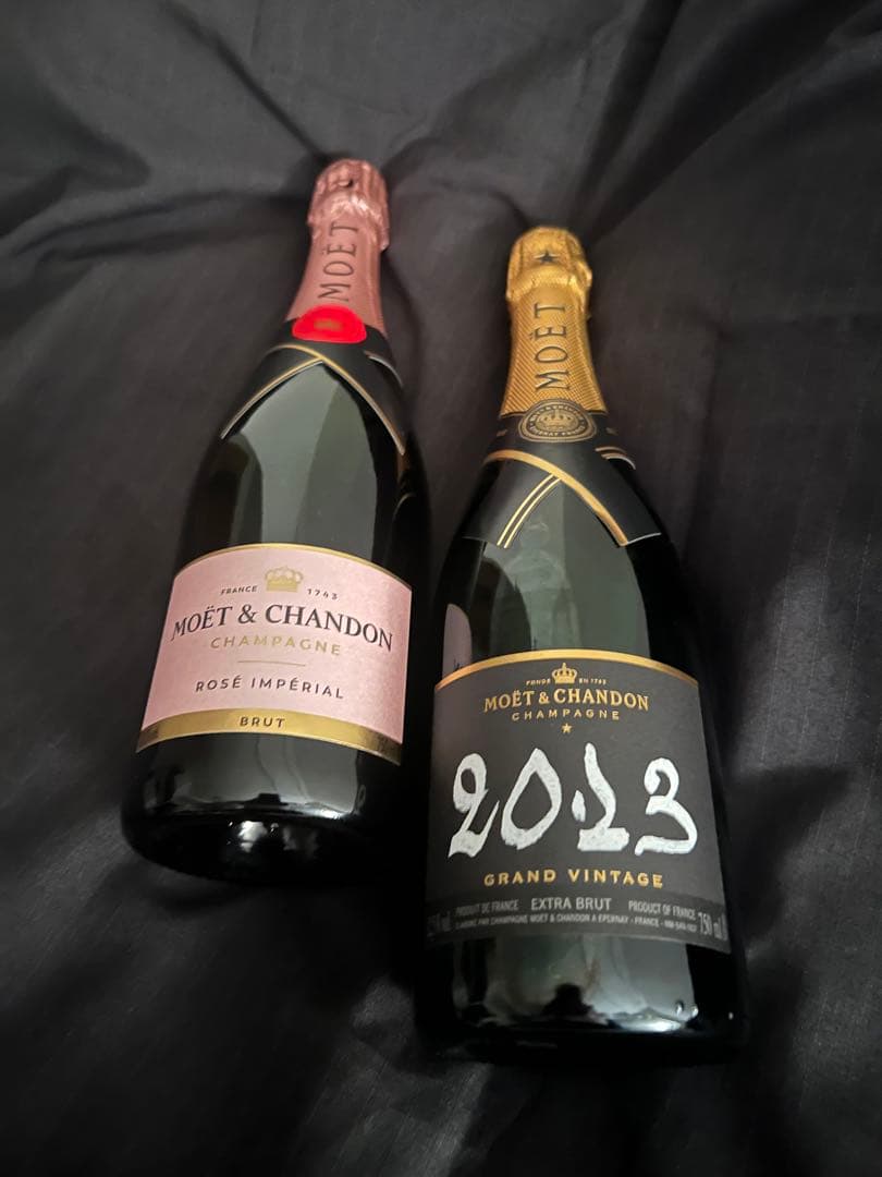 モエ アンぺリアル ロゼとブリュット ヴィンテージ2013セット