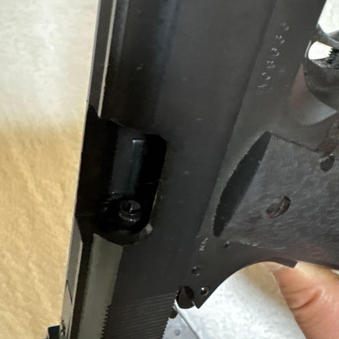 WA ハードボーラー　ガスブロ　マットブラック　ガス漏れ