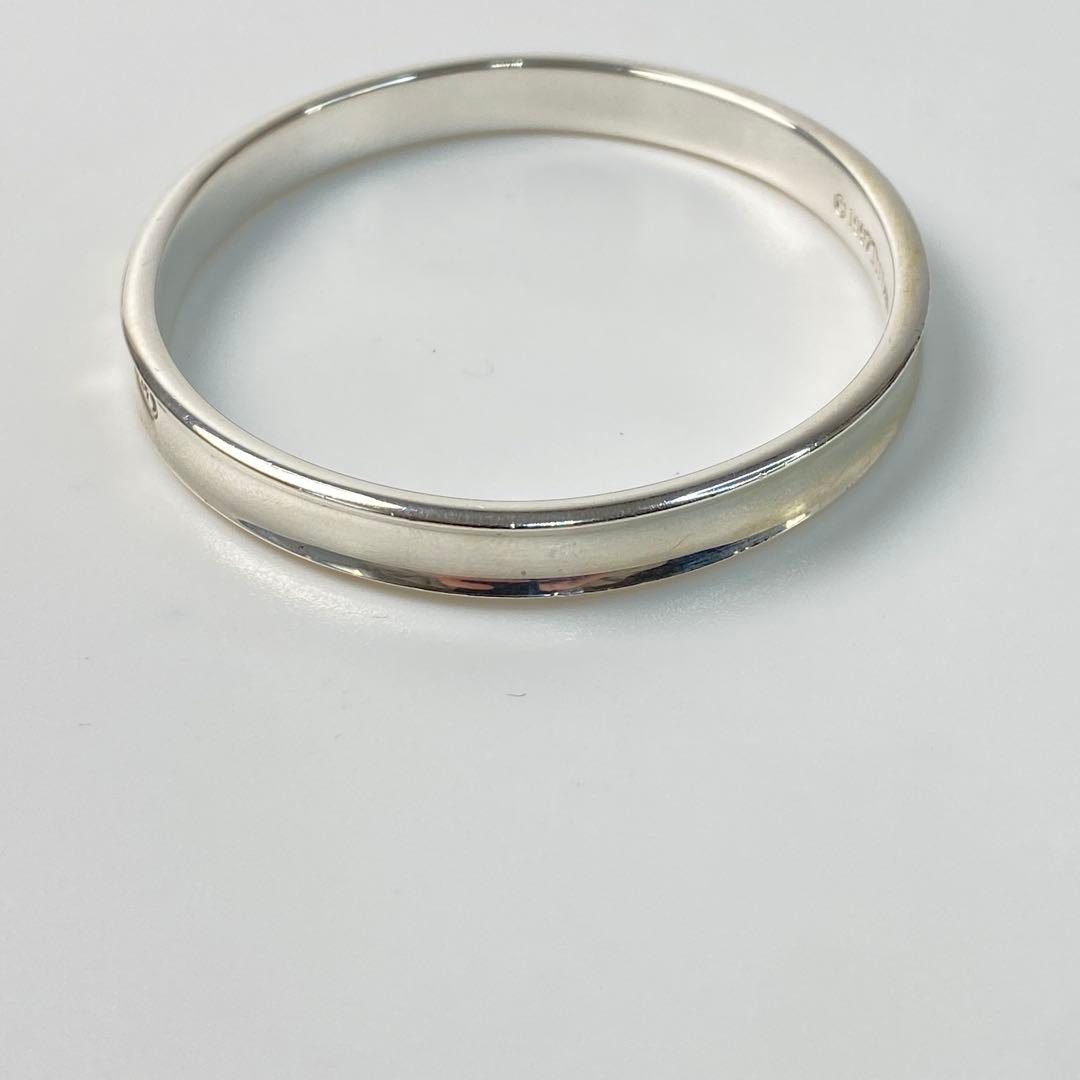 美品 ティファニーTiffany 925 シルバー バングル 1837