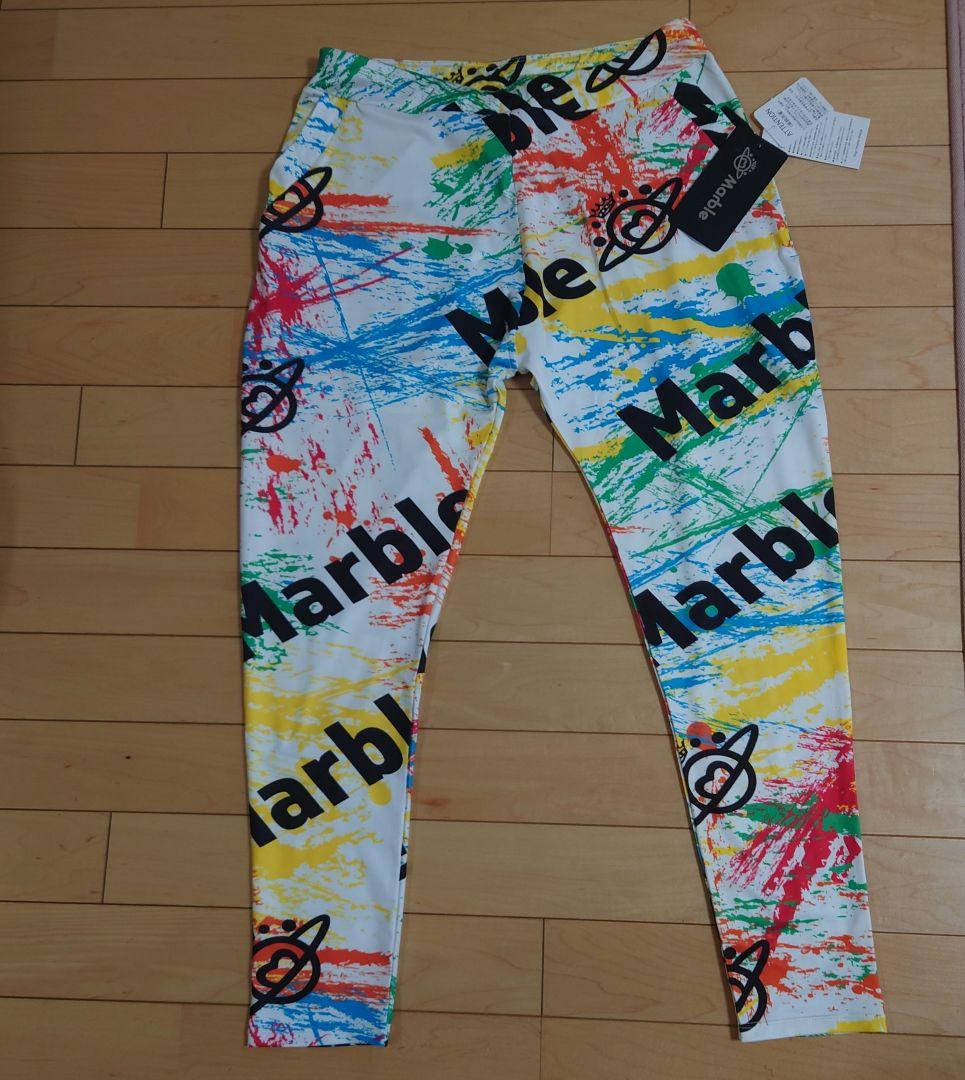 新作！Marble カラフル テーパードパンツ レディースM