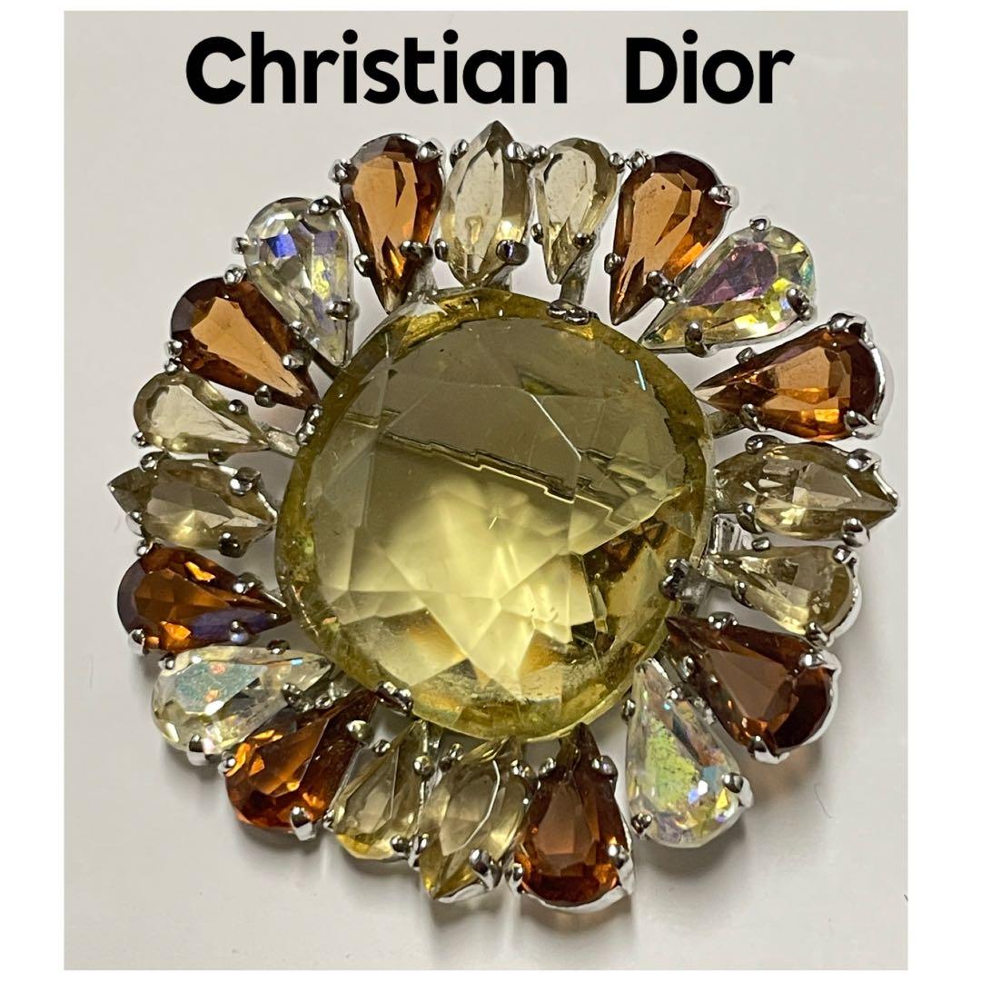 Christian Dior ディオール　ブローチ　❤︎