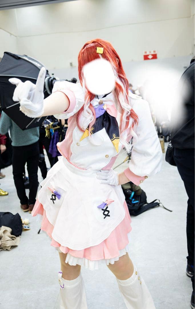 早乙女ベリーコスプレ衣装ウィッグ付き