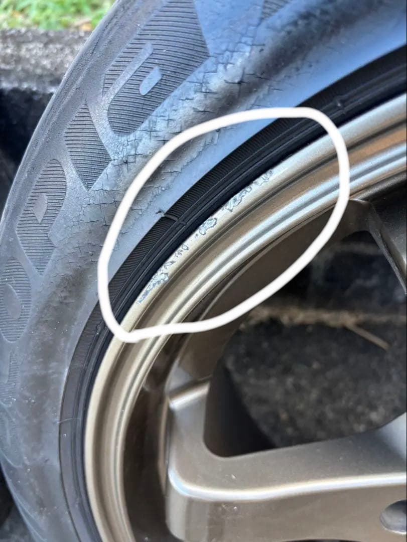 舞杏 BUAN KB RACING 18インチ ホイール ブロンズ　セット