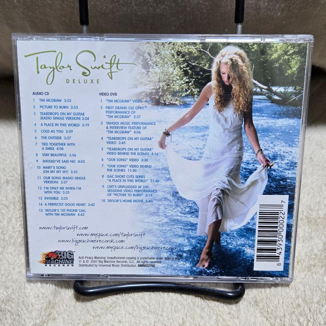 Taylor Swift 1st DELUXE 輸入盤 CD DVD