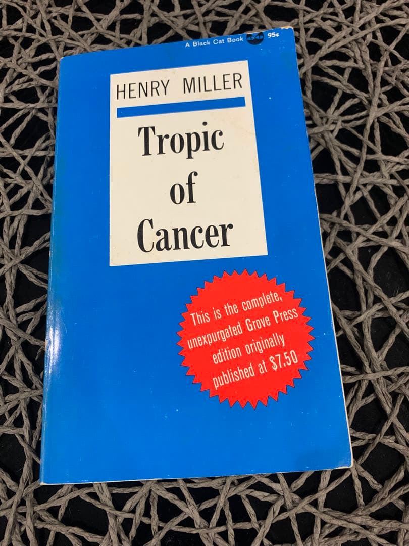 希少　Henry Miller Tropic of Cancer