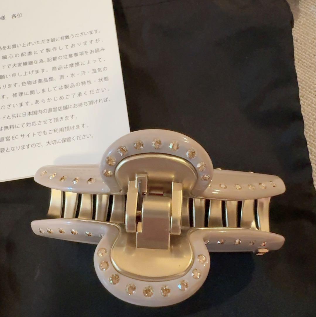 Alexandre de Paris VANDOME Mクリップ　ピンクベージュ