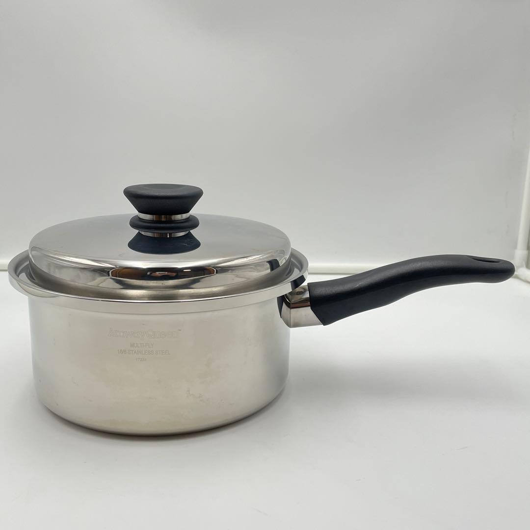 Amway 6Lシチューパンセット　大フライパン　大ソースパン