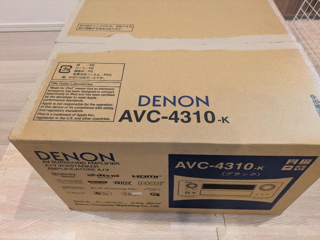 DENON AVアンプ AVC-4310-K
