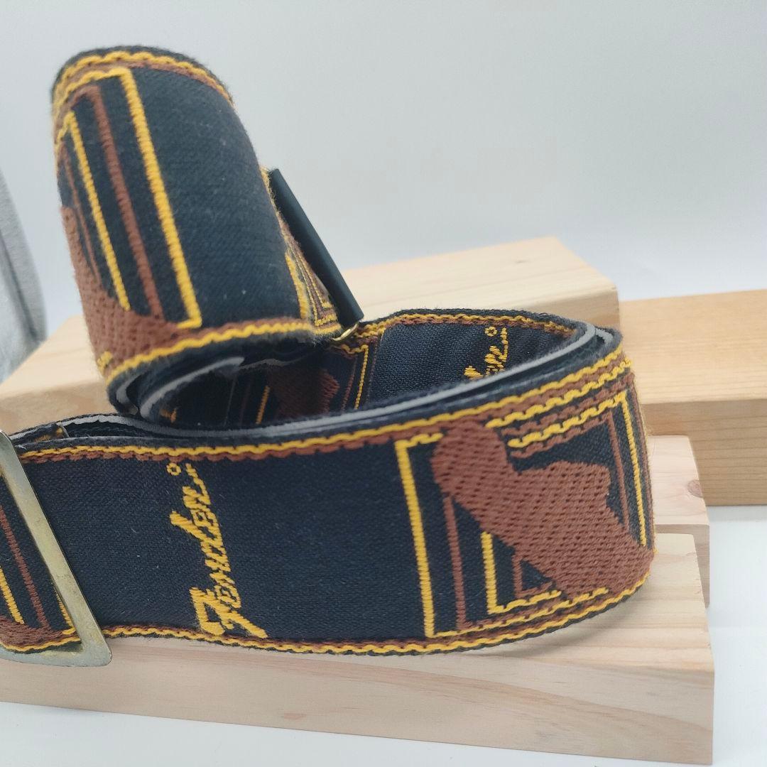 フェンダー ギターストラップ ヴィンテージ 金属バックル