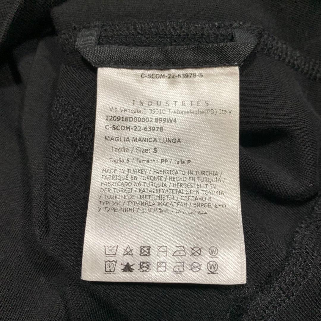 美品★モンクレール 黒 S ハイネック ジップアップ トレーナー　4P106