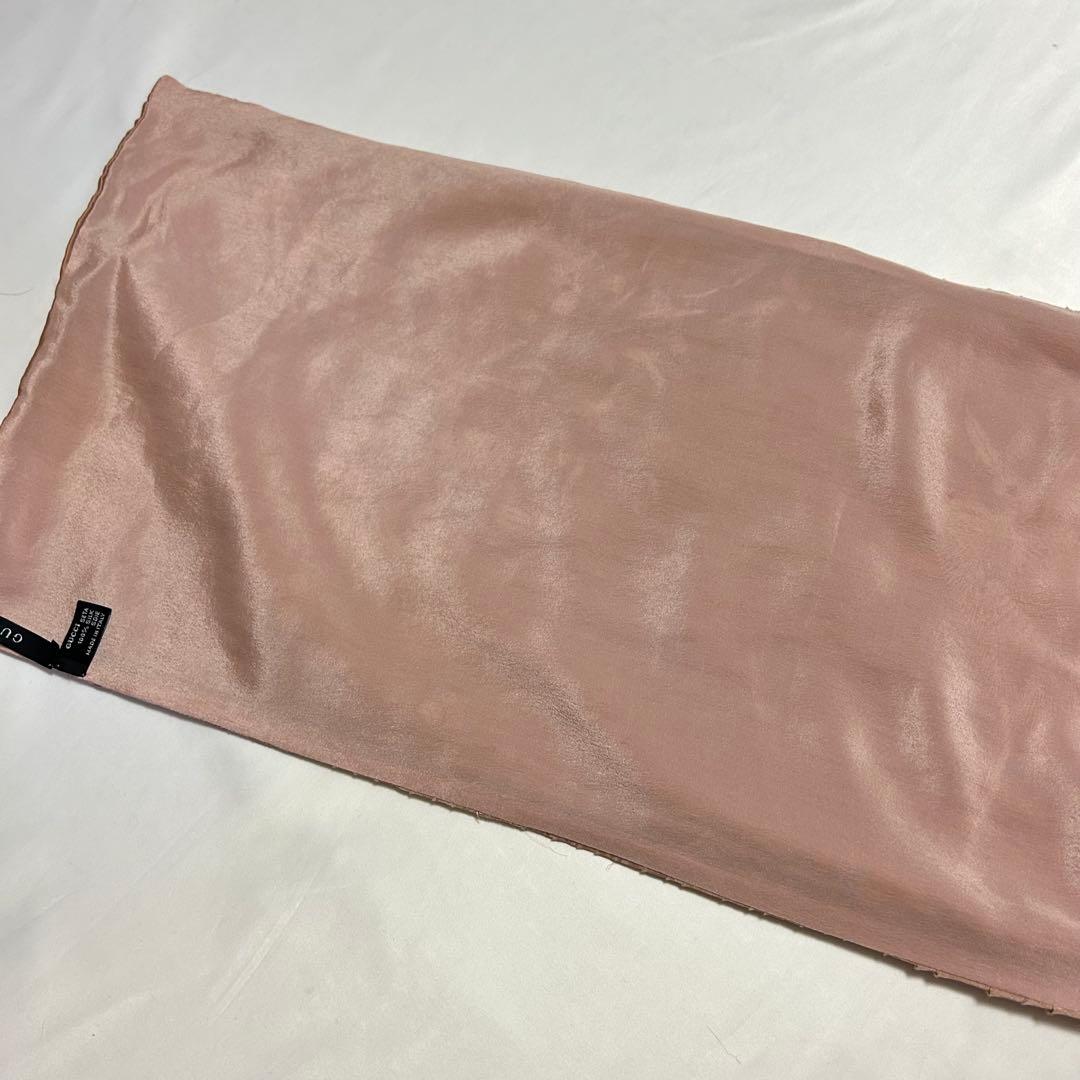 2003SS GUCCI by Tom Ford 和柄刺繍シルクスカーフ 00s