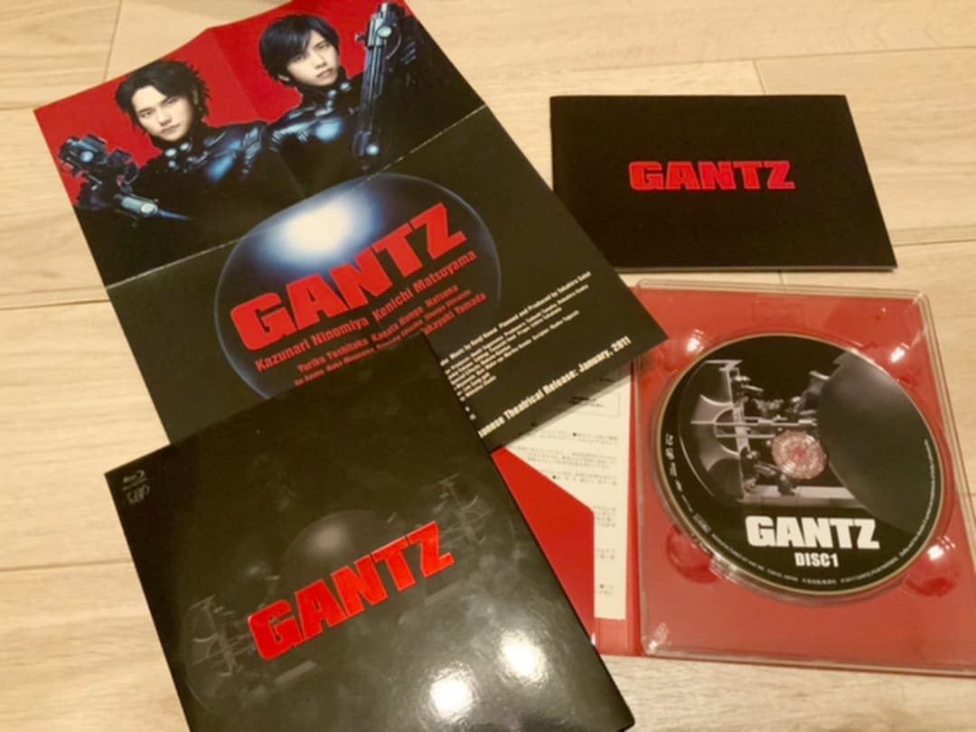 二宮和也・松山ケンイチ主演『GANTZ』Blu-ray&DVDセット