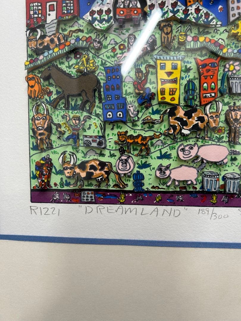 【レア物】JAMES RIZZIジェームス・リジィ189/300 絵画