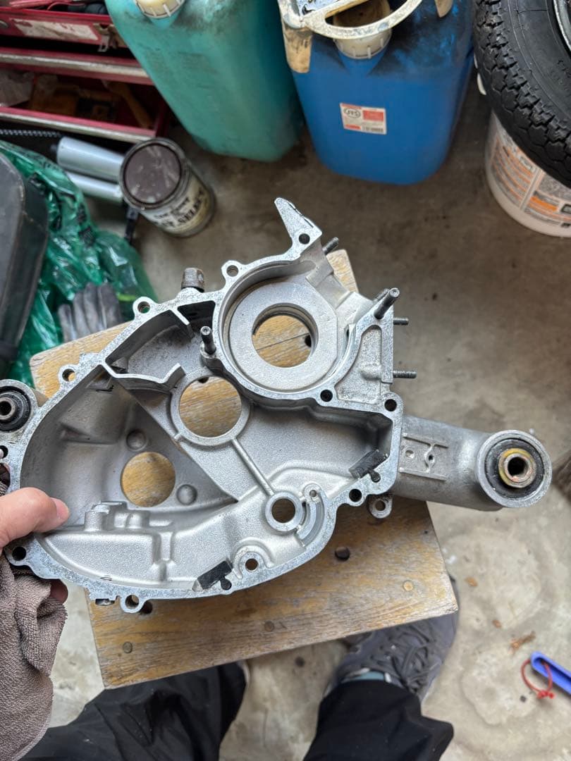 ベスパ50Sクランクケース