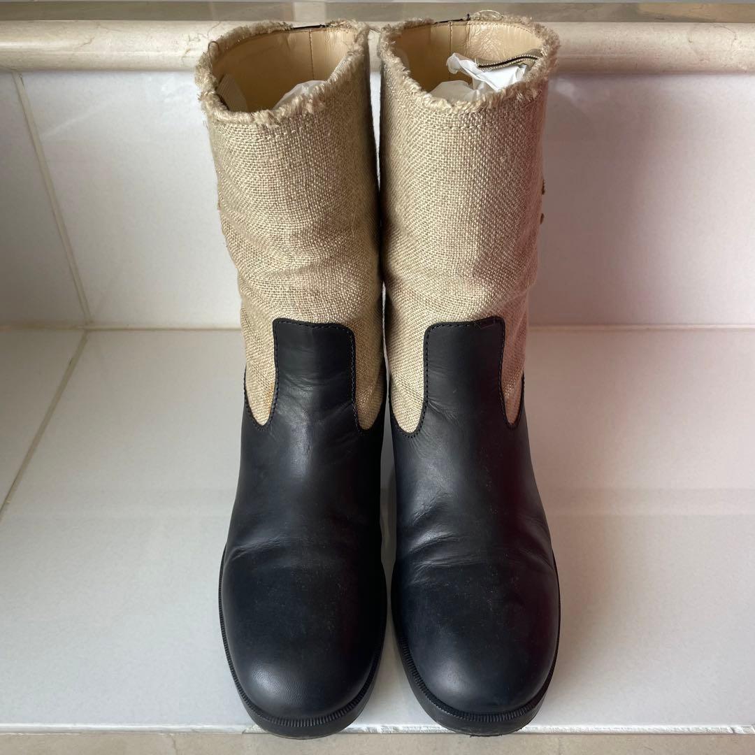 お値下げ‼️CHANEL.シャネル.ブーツ.サイズ37C