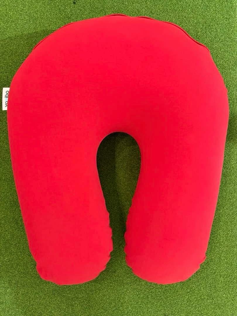 yogibo 赤 U字型クッション