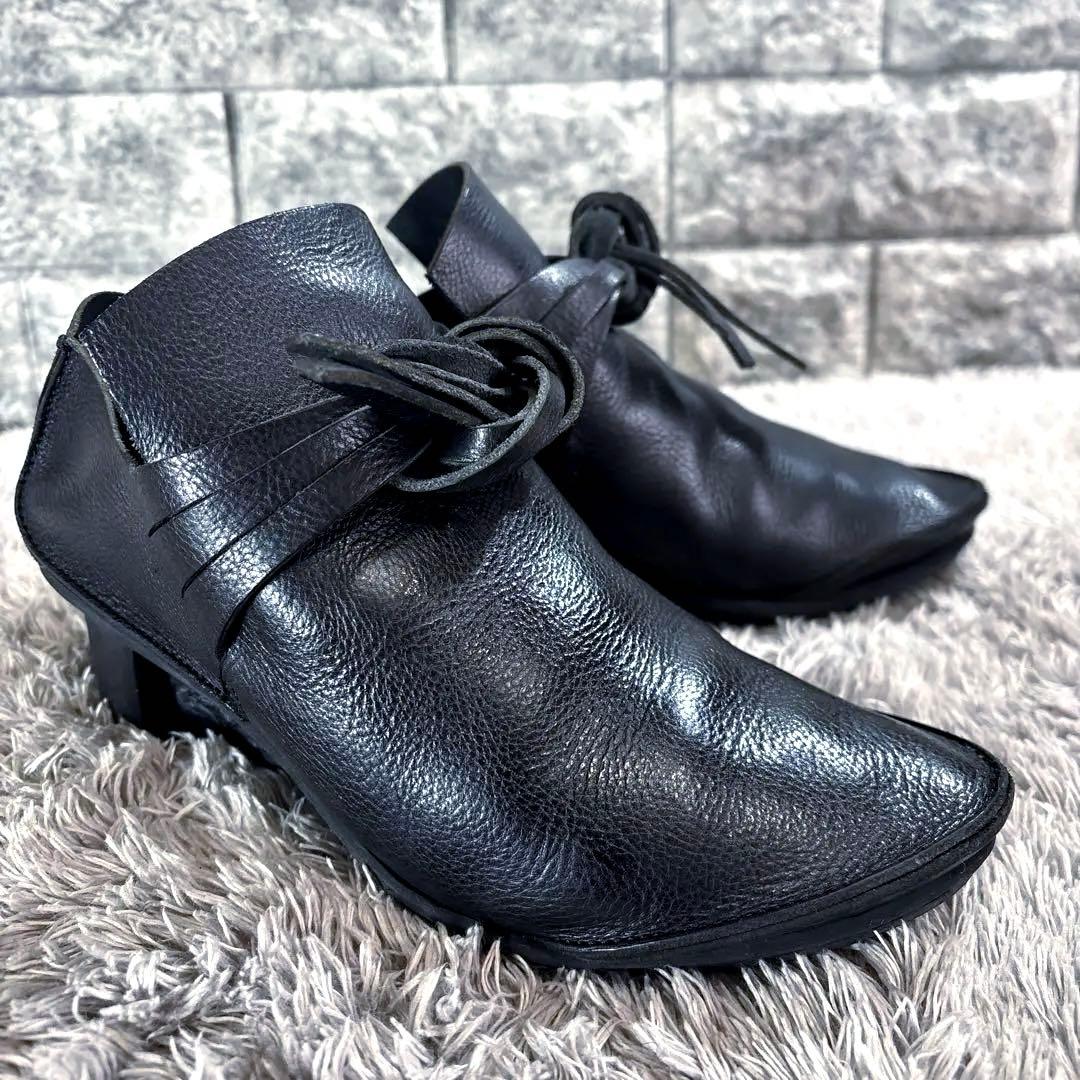 極美品❣️trippen トリッペン KATLA ブーツ レザー 黒 箱付属✨