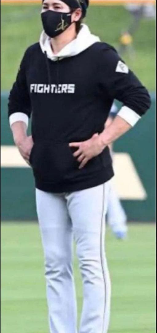 受注限定販売品　フーディー　箔プリント (新庄 剛志 #1)