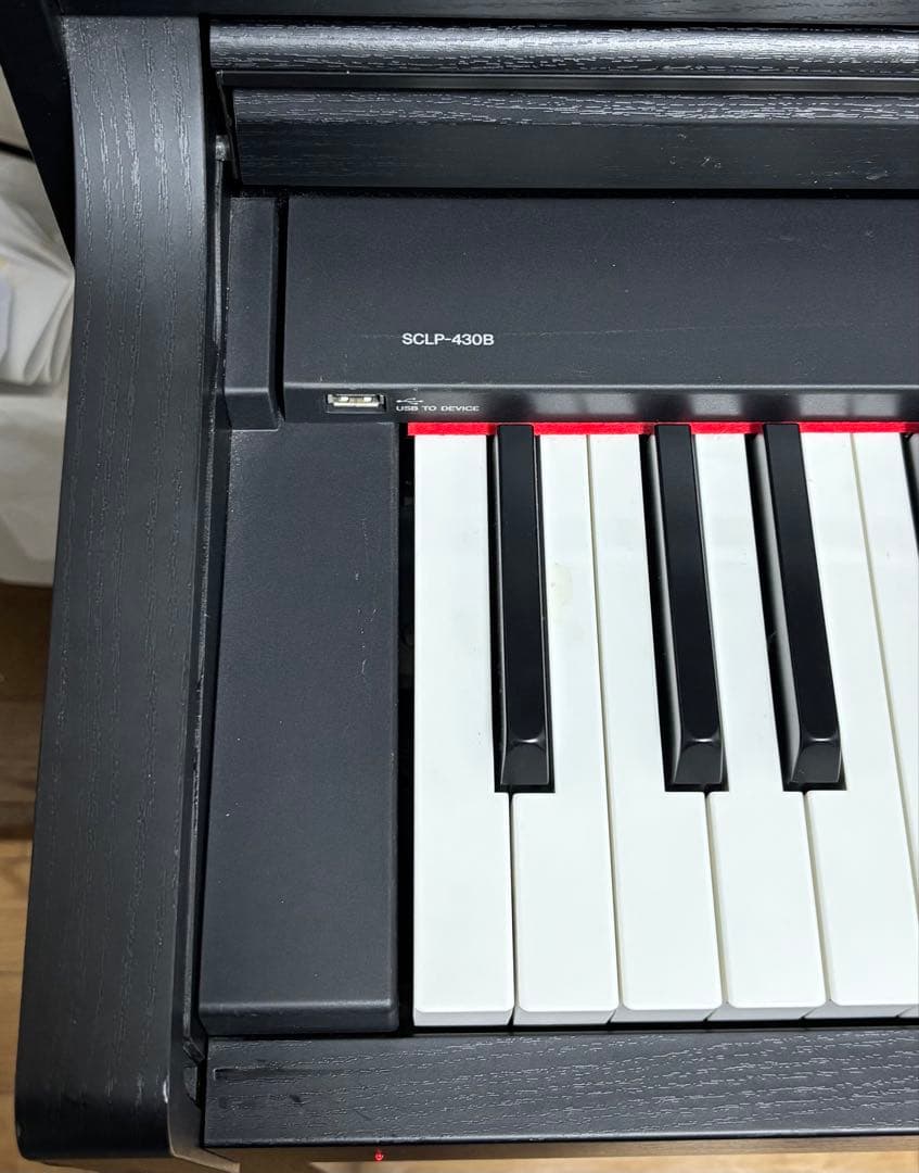 YAMAHA ヤマハ 電子ピアノ SCLP-430B クラビノーバ