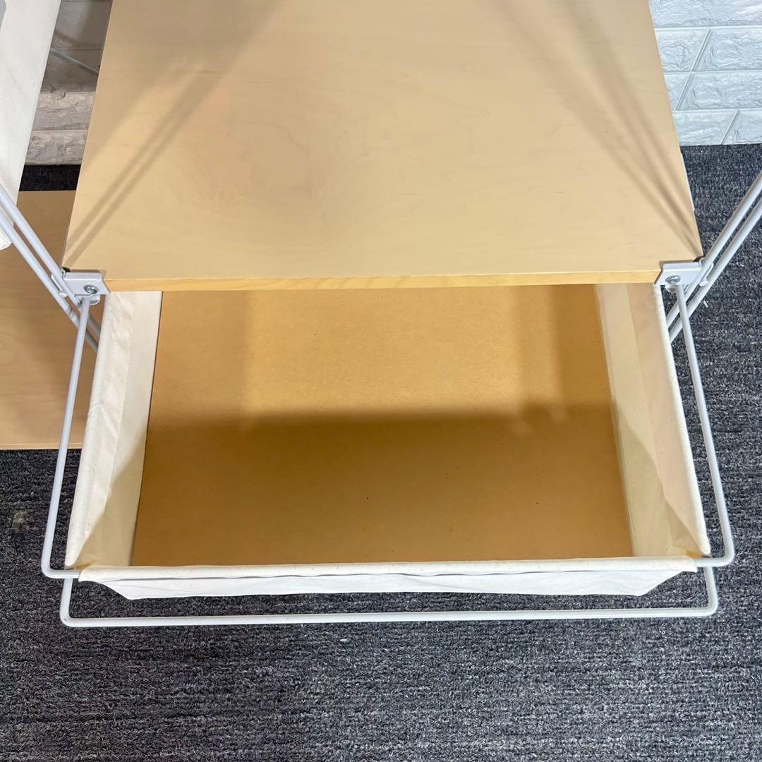 無印良品 ユニットシェルフ ワードローブ 衣類収納 家具 D050