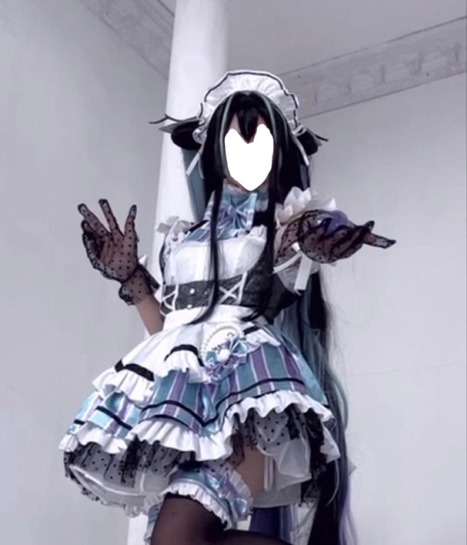 NIKKE セイレーン リトルマーメイド メイド コスプレ 衣装 ウィッグ