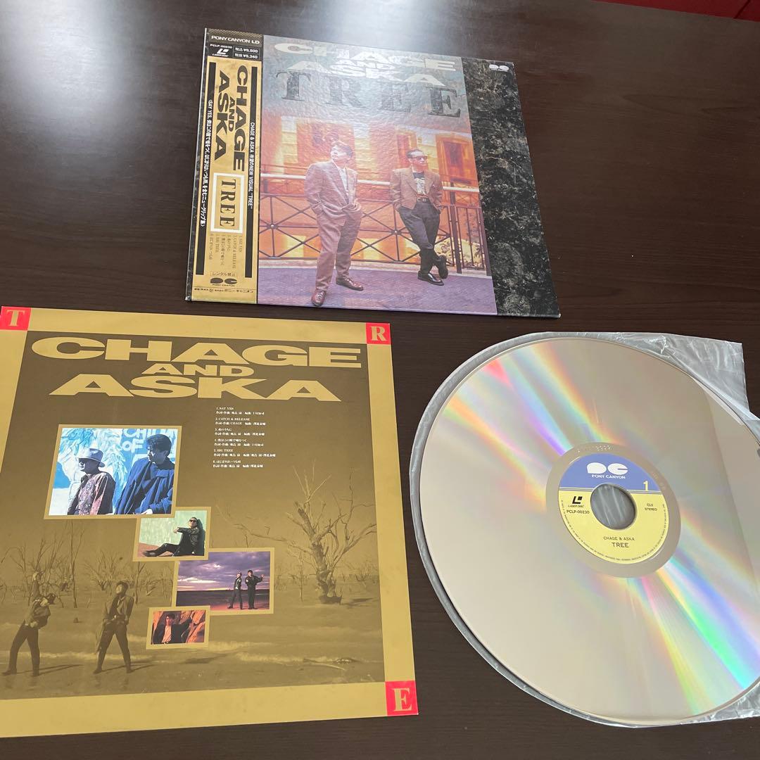 CHAGE & ASKA LD 8枚 チャゲ＆飛鳥 ★ ステッカー付★ MTV