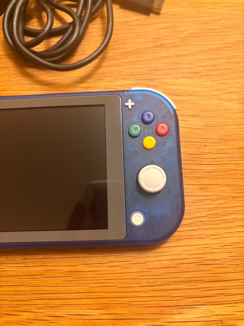 Nintendo Switch Lite クリアブルー仕様カスタム品